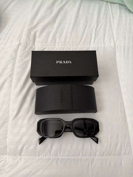 Prada Accessories - Prada All Black Sunglasses